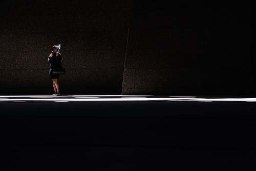 united kingdom woman wearing black skirt minimalist